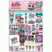 L.O.L. SURPRISE! FASHION WEEK! + สติ๊กเกอร์ 2 มิติ + กล้อง + กระเป๋าใส่เหรียญ